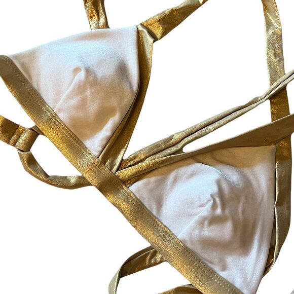 Luli Fama Bikini Top nwt - Picture 1 of 5